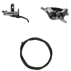 Kit freno a disco idraulico Shimano XTR BL-M9220 J-kit + BL-M9220 + Tubo - Anteriore