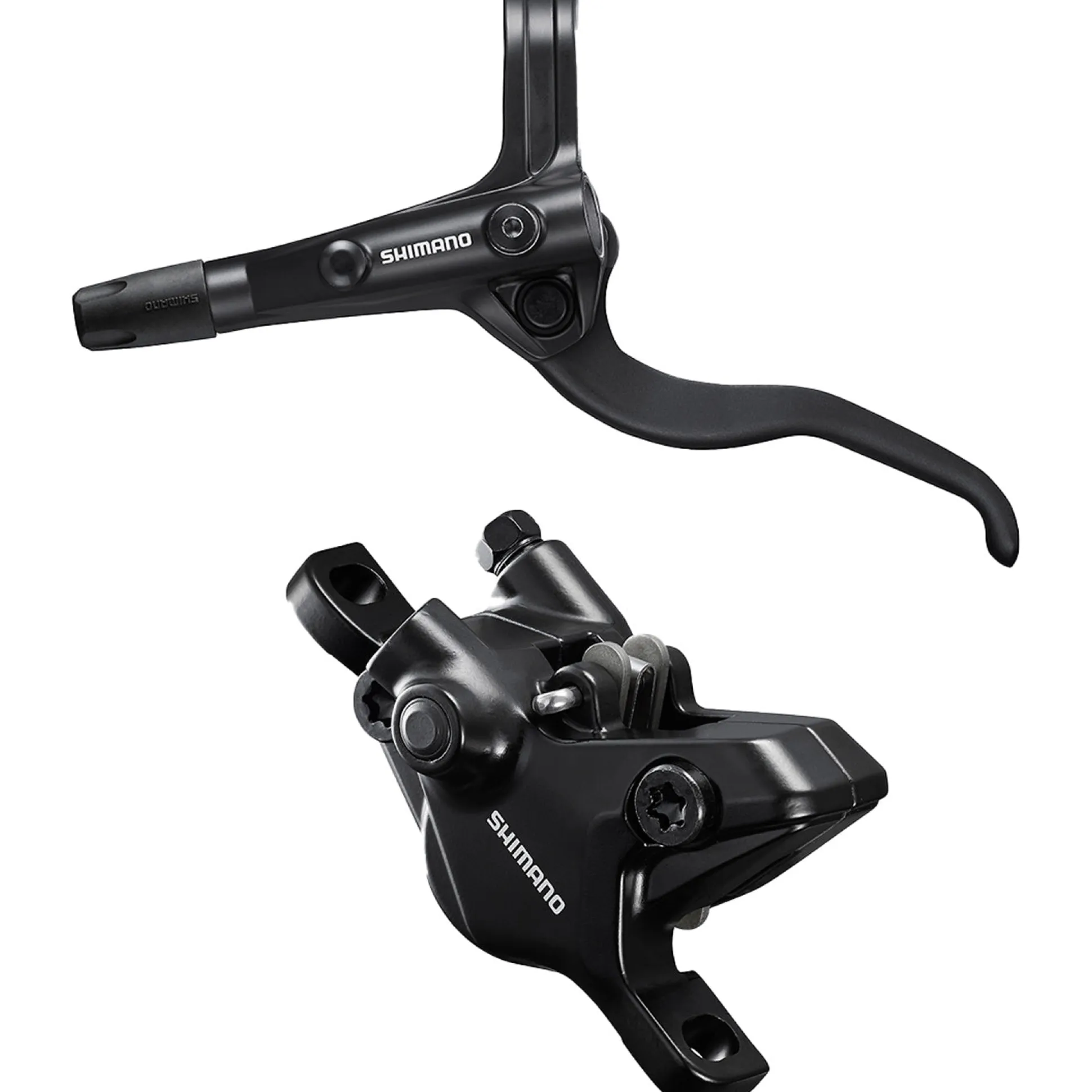 Kit freno a disco idraulico Shimano BL-MT401 + BR-MT410 - Anteriore