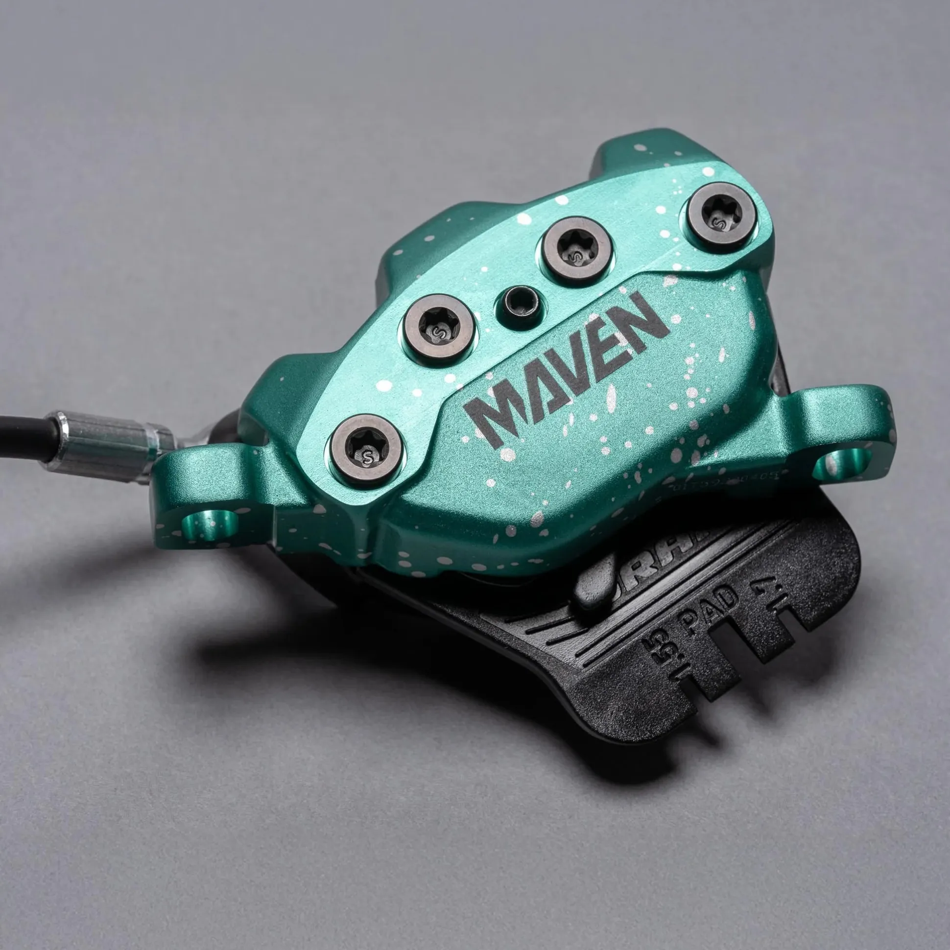Kit freno a disco idraulico Sram Maven ultimate expert Teal - Splatter
