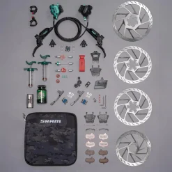 Kit freno a disco idraulico Sram Maven ultimate expert Teal - Splatter