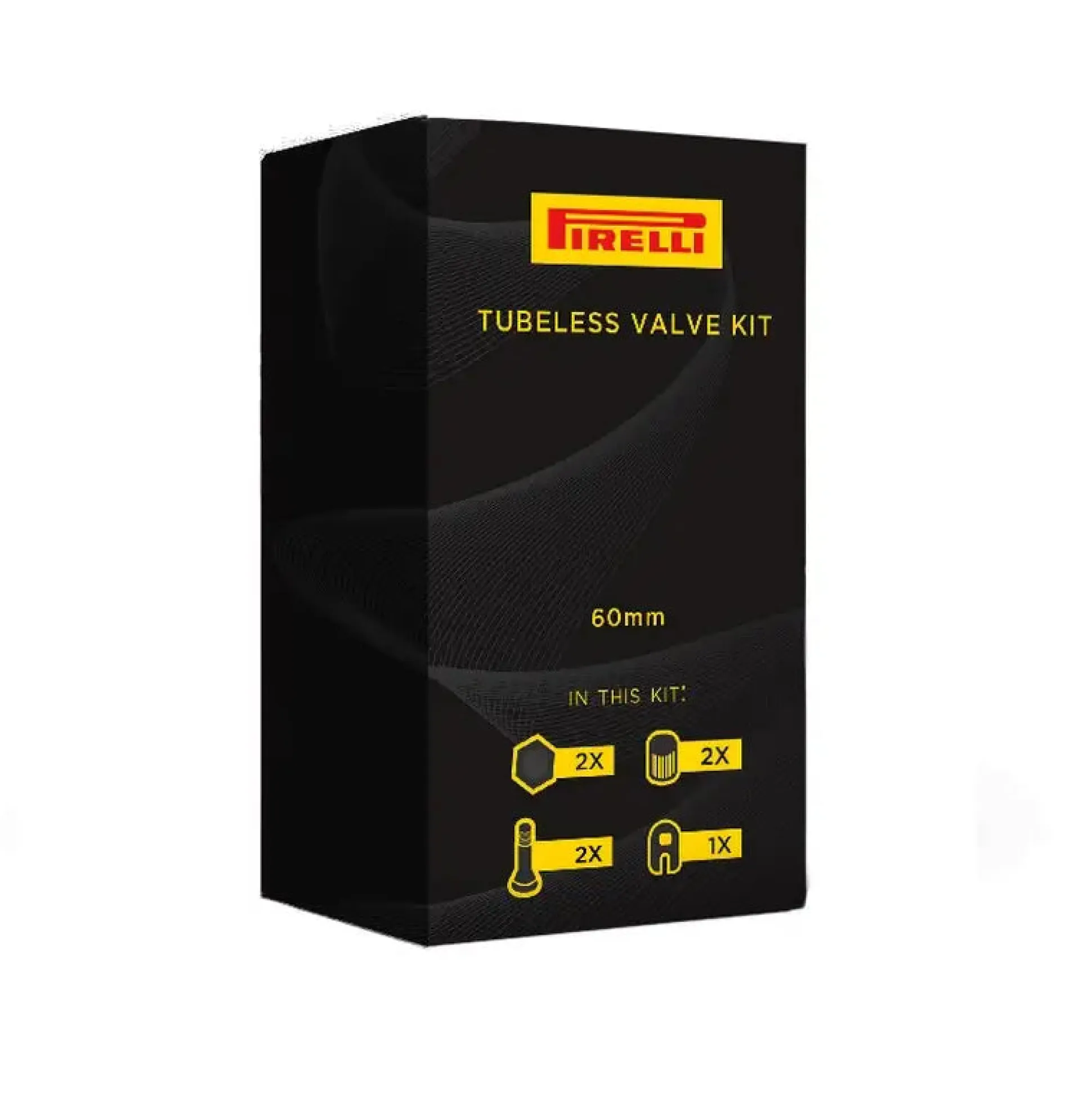 Kit valvole Tubeless Pirelli - 40 mm