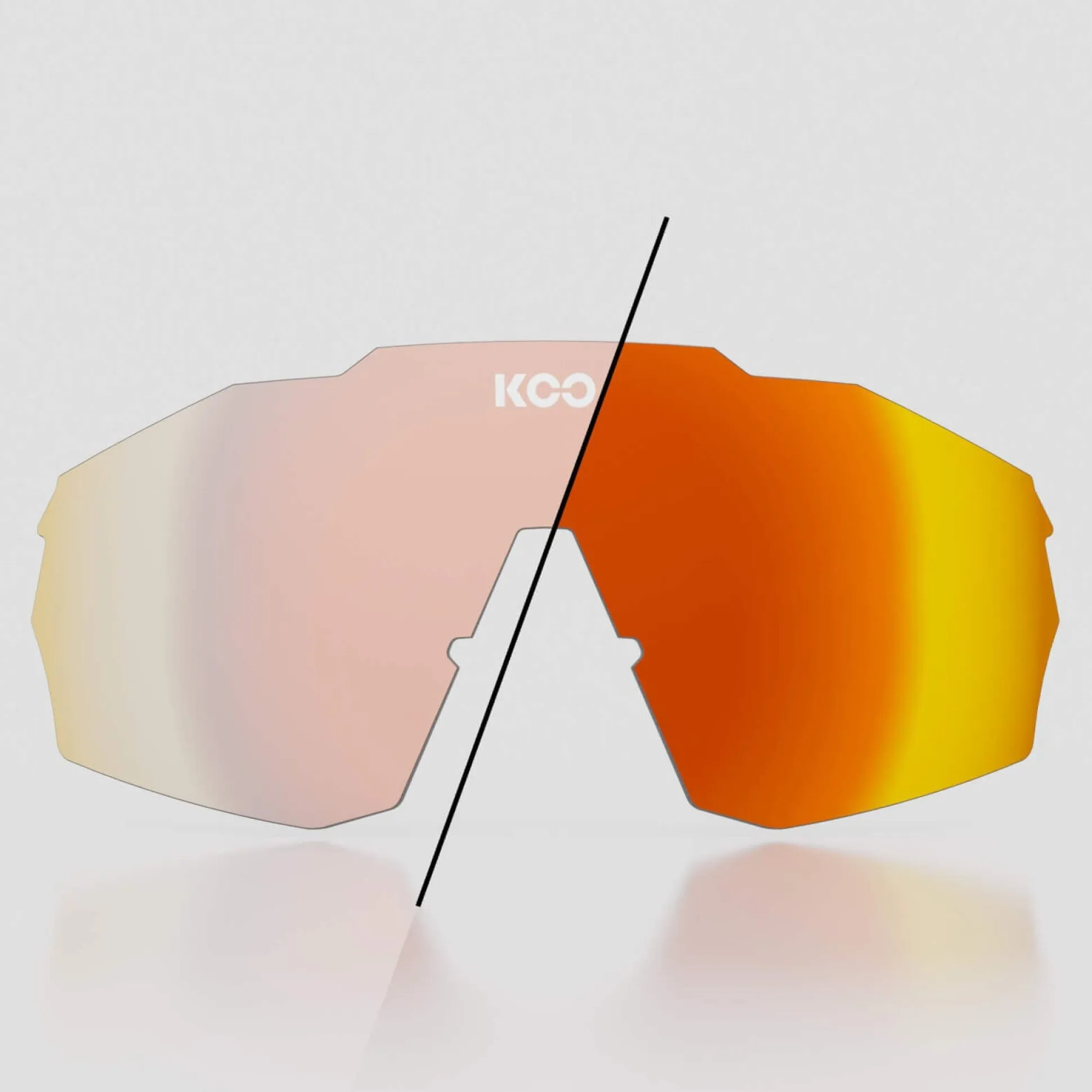Lente Koo Alibi Large - Photochromic Red Mirror