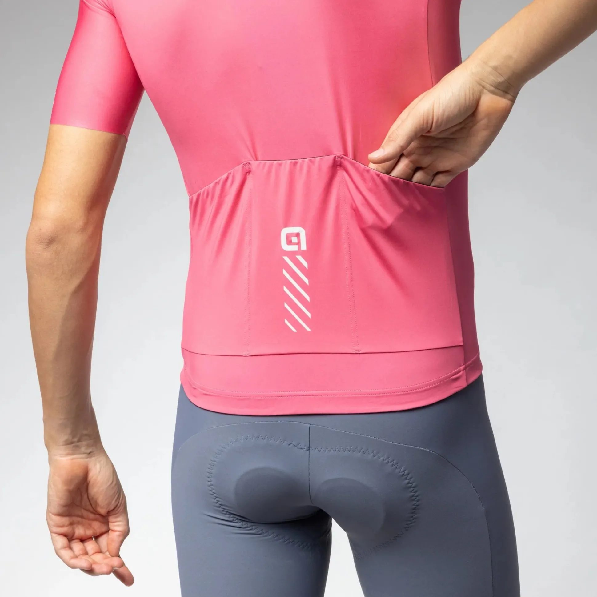 Maglia Ale Pragma Color Block - Rosa