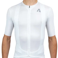 Maglia All4cycling Race Color - Bianco