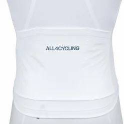 Maglia All4cycling Race Color - Bianco