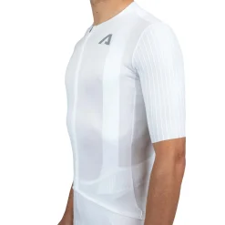 Maglia All4cycling Race Color - Bianco