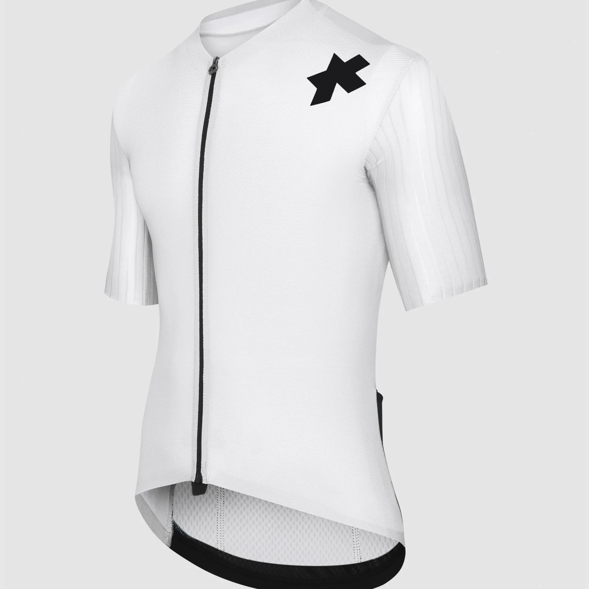 Maglia Assos Equipe RS S11 - Bianco nero