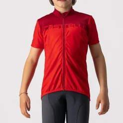Maglia bambino Castelli Neo Prologo - Rosso