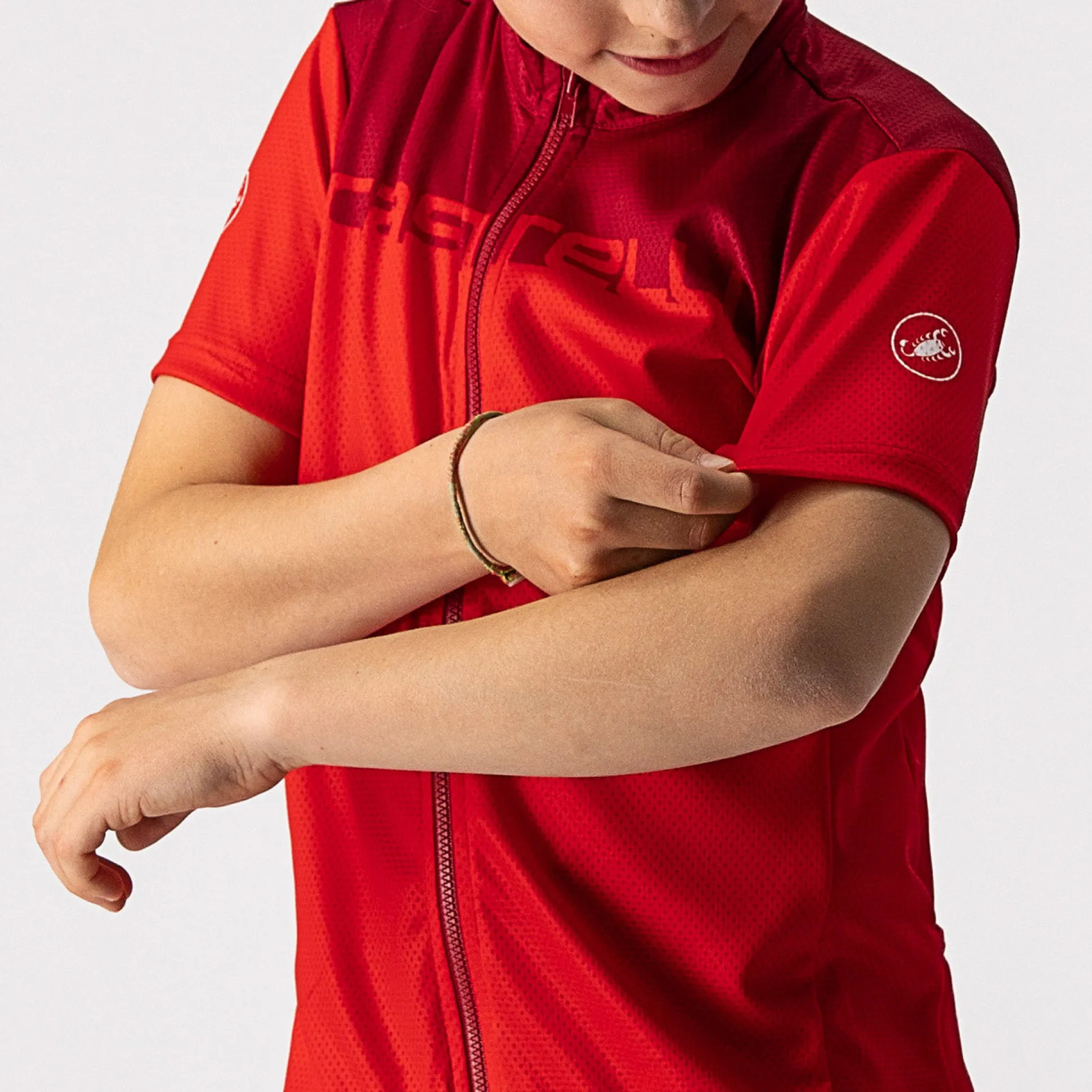 Maglia bambino Castelli Neo Prologo - Rosso