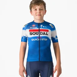 Maglia bambino Castelli Soudal Quick-Step 2024 Aero