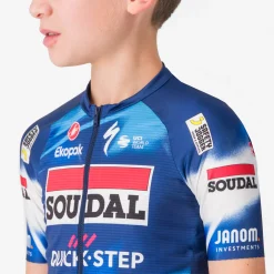 Maglia bambino Castelli Soudal Quick-Step 2025 Aero