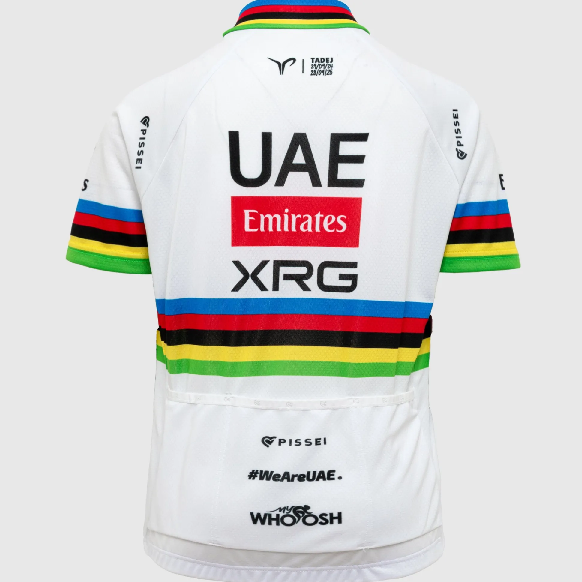 Maglia bambino Pissei UAE Team Emirates - XRG 2026 - Tadej Pogacar