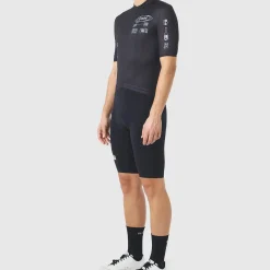 Maglia Cafe du Cycliste Eze - Nero