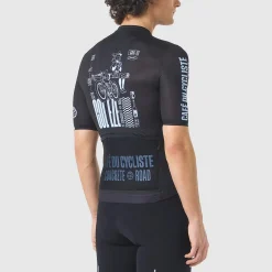 Maglia Cafe du Cycliste Eze - Nero