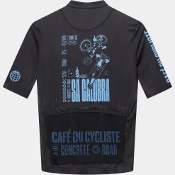Maglia Cafe du Cycliste Sa Calobra - Nero