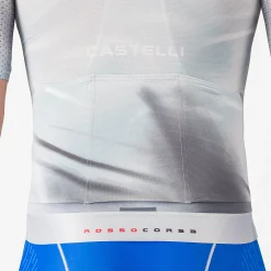 Maglia Castelli Aero Race 8S - Grigio chiaro
