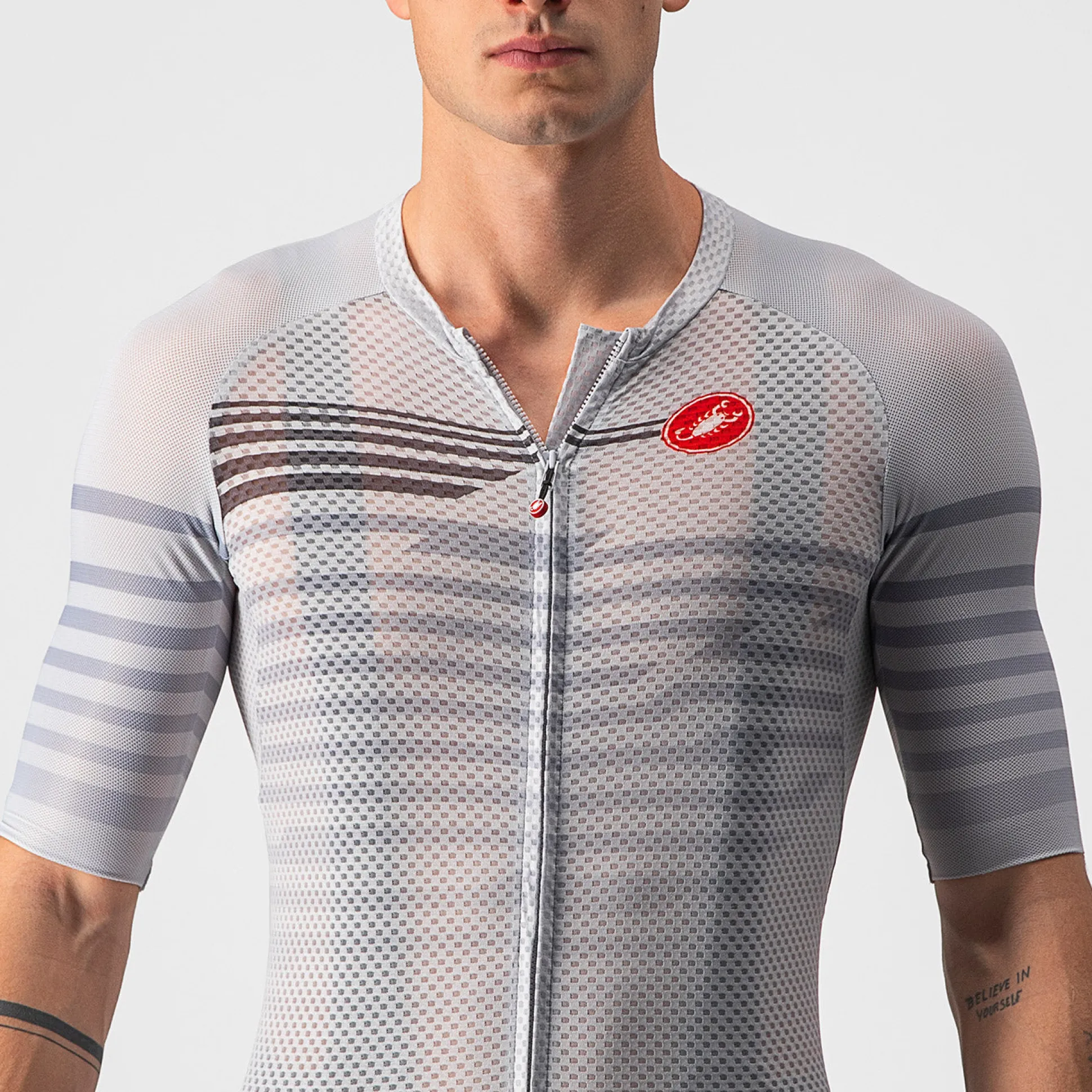 Maglia Castelli Climber's 3.0 SL - Grigio