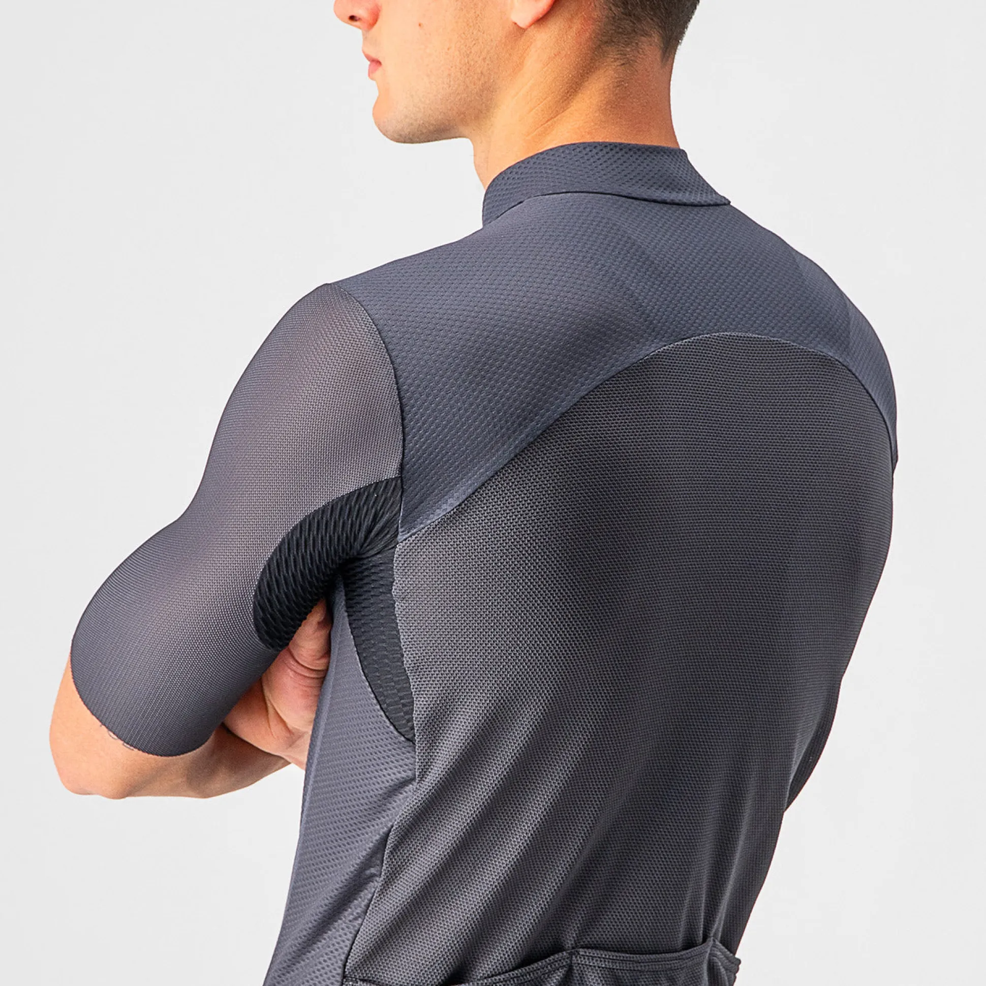 Maglia Castelli Endurance Elite - Grigio