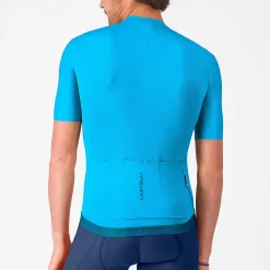 Maglia Castelli Espresso 2 - Azzurro