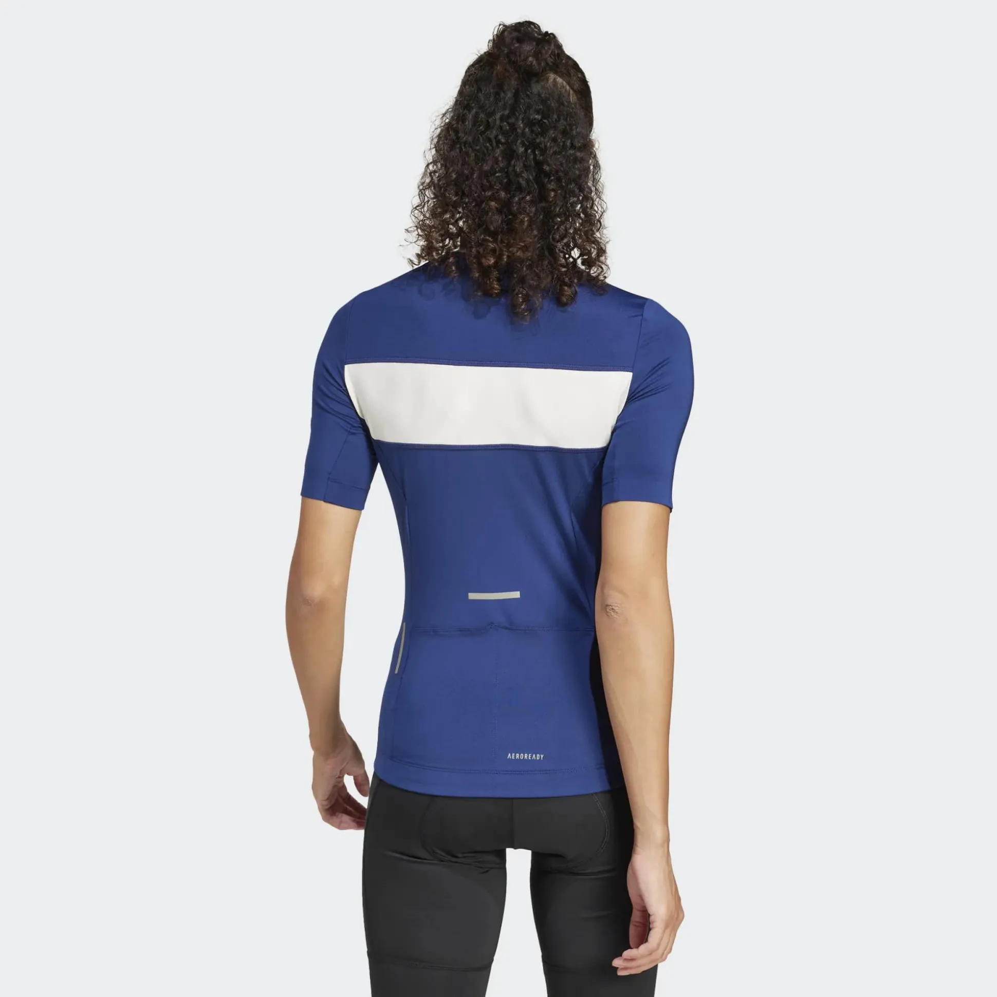 Maglia donna Adidas Heritage Tempo 3-Stripes Legacy - Blu