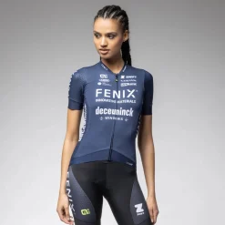 Maglia donna Ale Fenix Deuceninck 2025 PR-S 2.0 - Blu