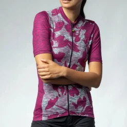 Maglia donna Ale Off Road Gravel Sunrise - Fucsia