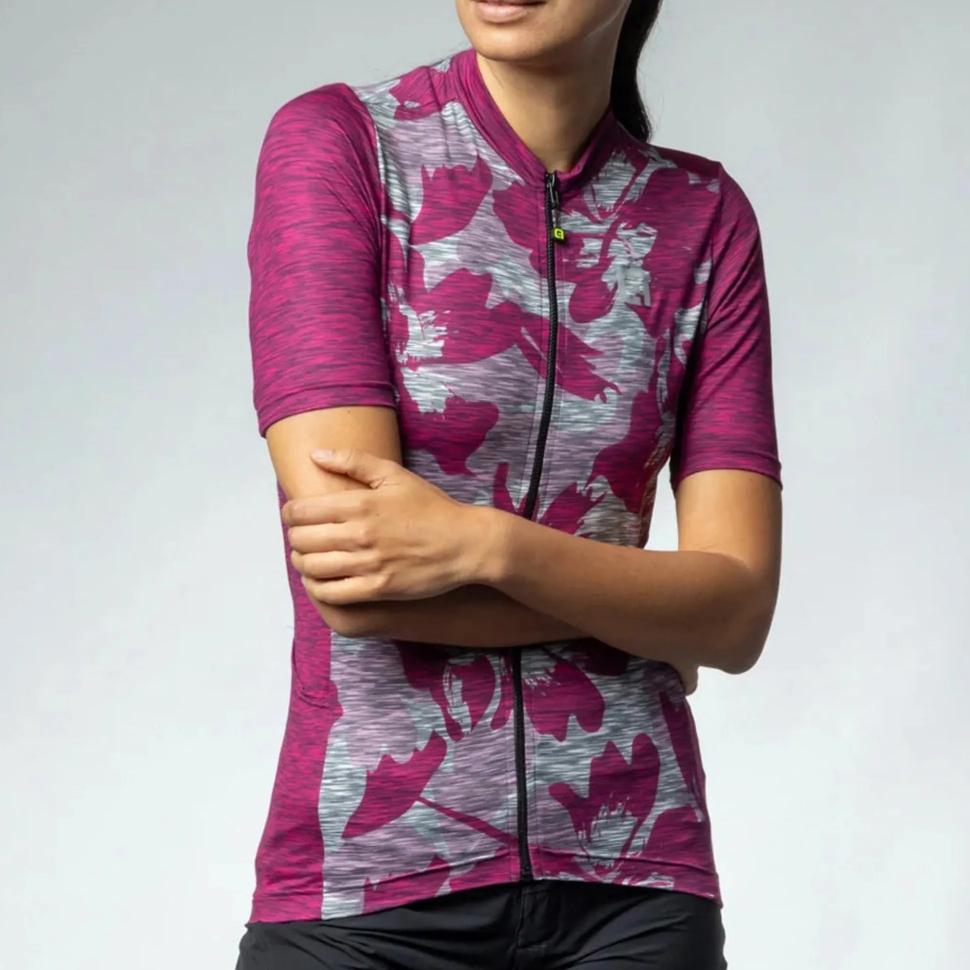 Maglia donna Ale Off Road Gravel Sunrise - Fucsia