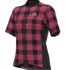 Maglia donna Ale Off Road Scottish - Rosa