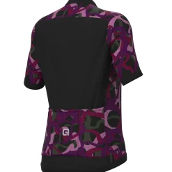 Maglia donna Ale Off Road Woodland - Viola