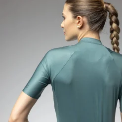 Maglia donna Ale Pragma Color Block Off Road - Verde chiaro