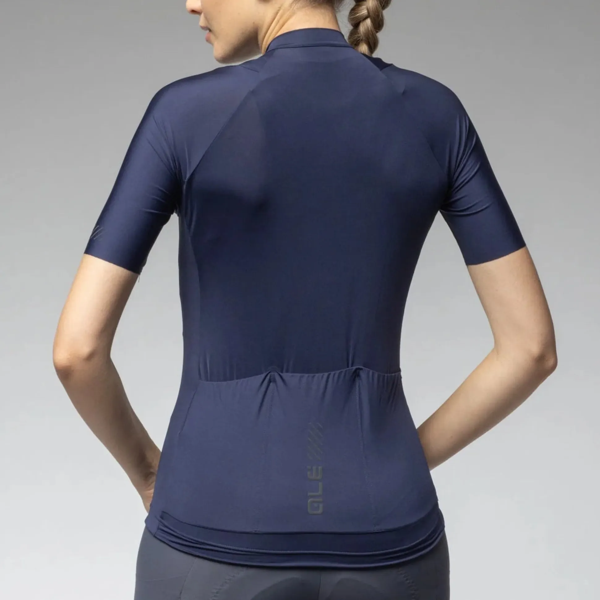 Maglia donna Ale Pragma Color Block Off Road - Blu scuro