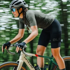 Maglia donna Ale Pragma Color Block Off Road - Verde