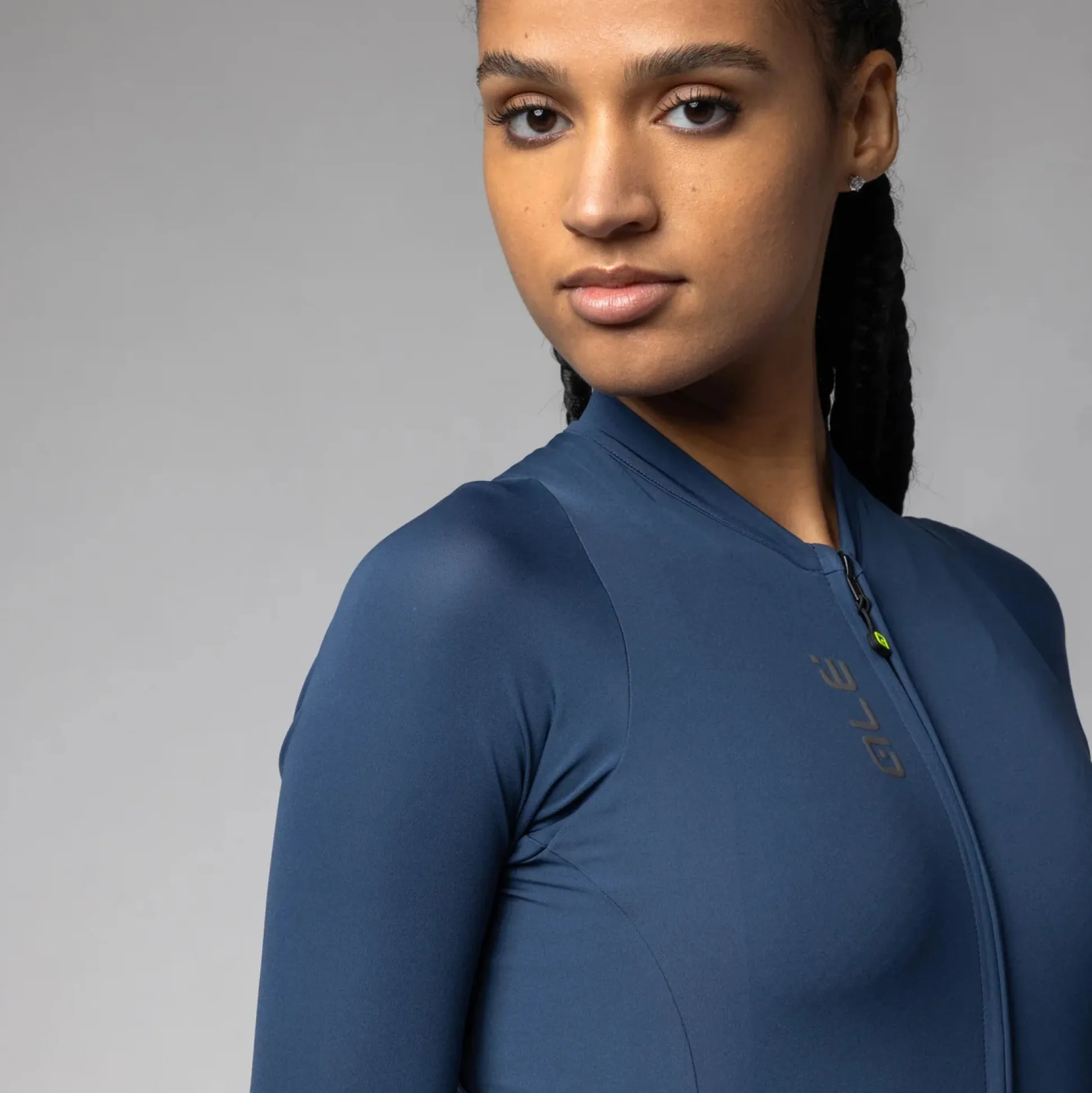 Maglia donna Ale Pragma Color Block Off Road - Blu