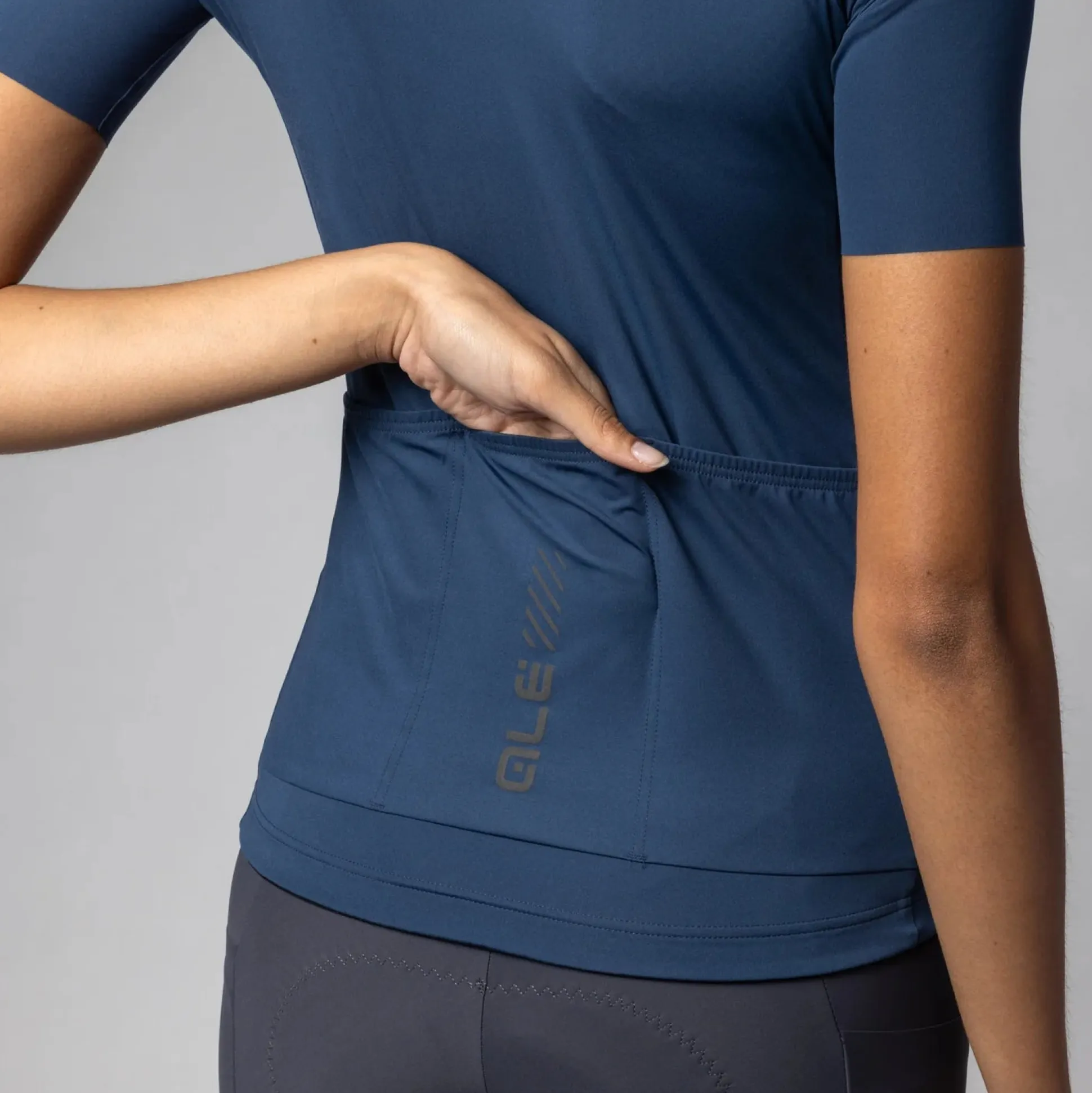 Maglia donna Ale Pragma Color Block Off Road - Blu