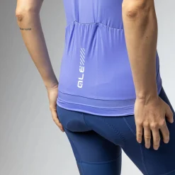 Maglia donna Ale Pragma Color Block - Azzurro