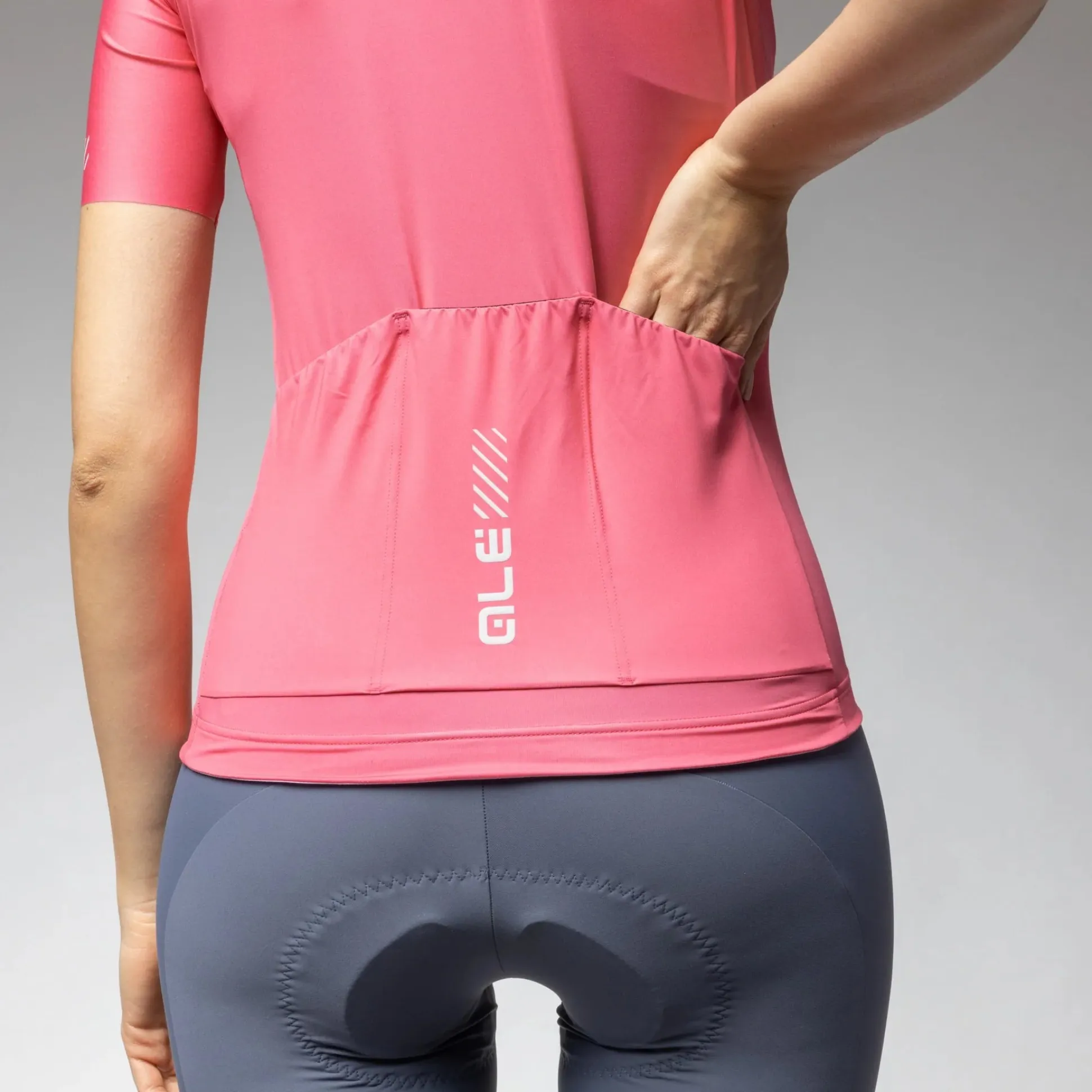 Maglia donna Ale Pragma Color Block - Rosa