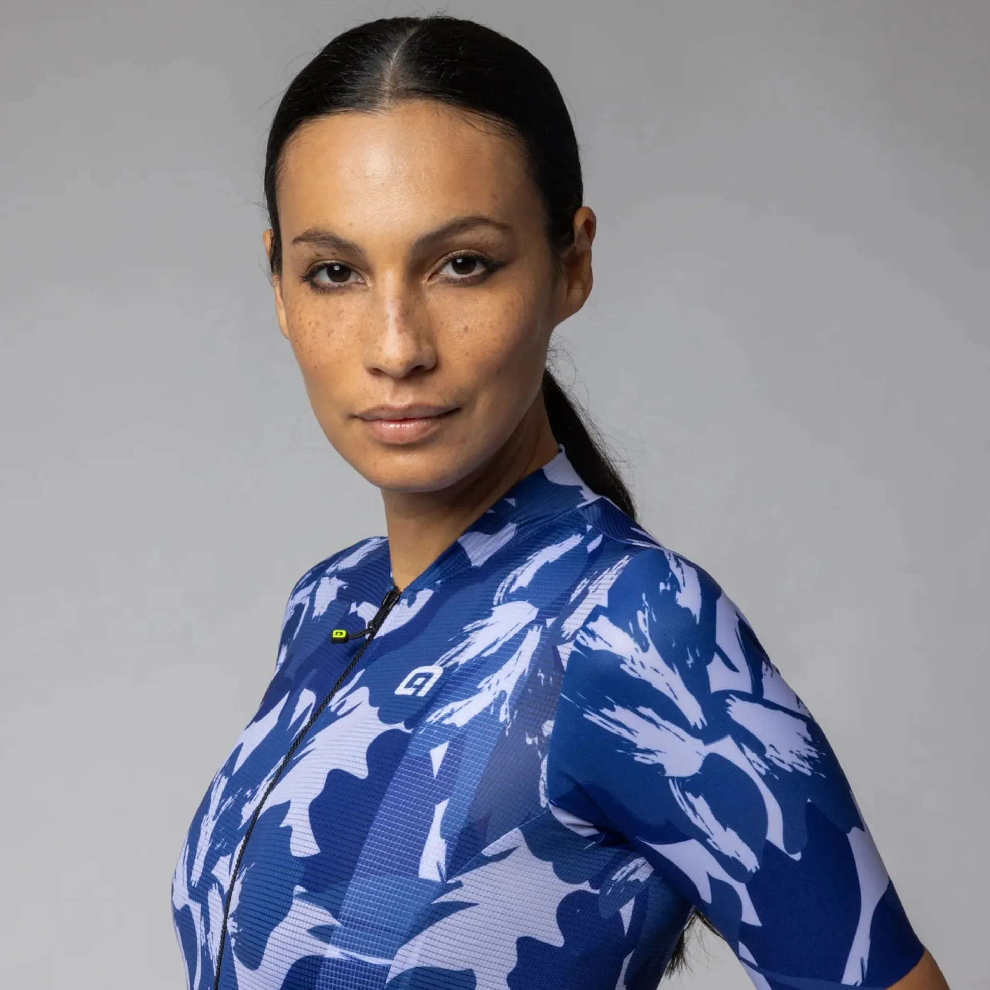 Maglia donna Ale Pragma Flower - Blu