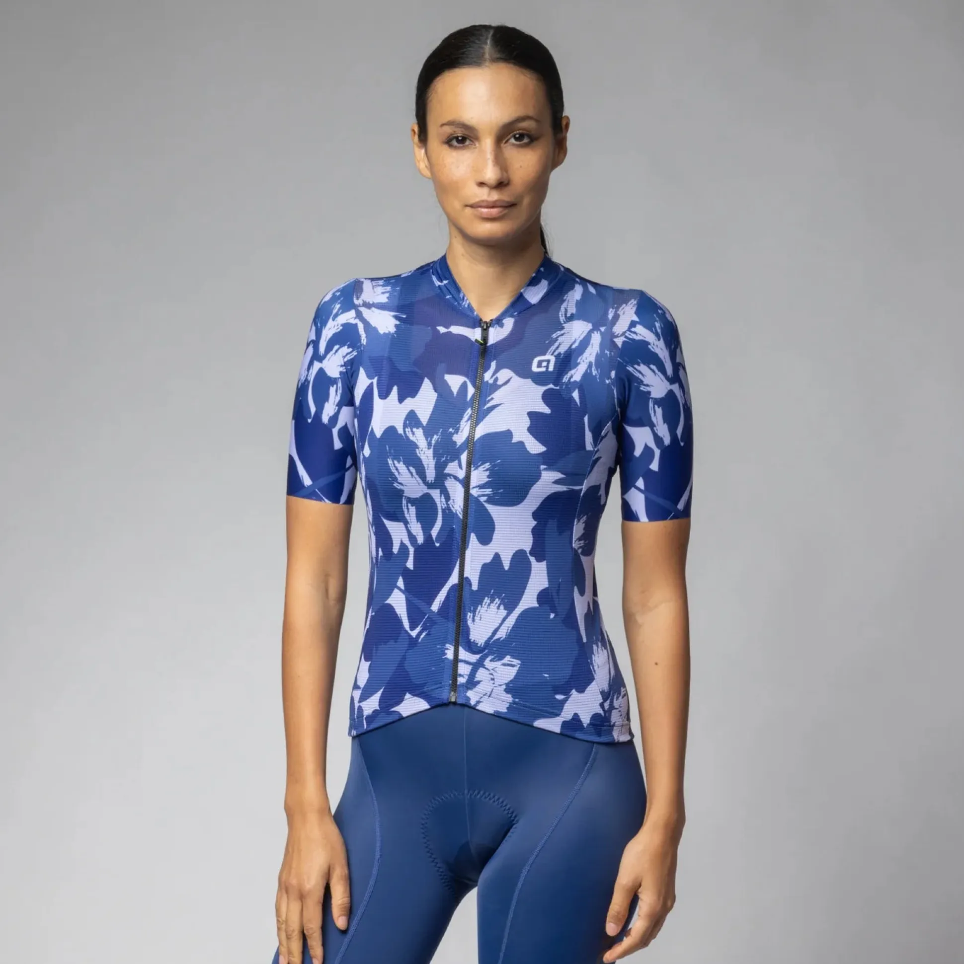 Maglia donna Ale Pragma Flower - Blu