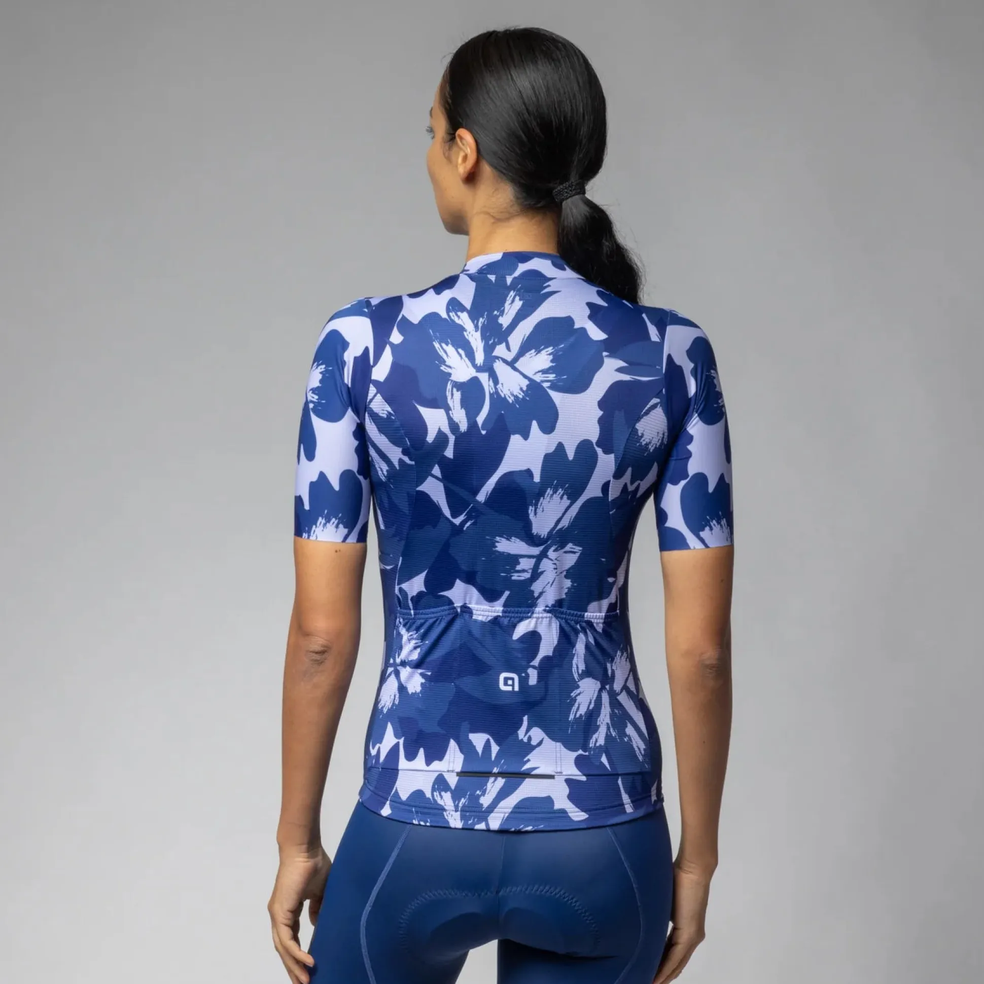 Maglia donna Ale Pragma Flower - Blu