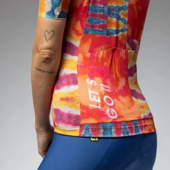 Maglia donna Ale PR-E Clorofilla - Arancio