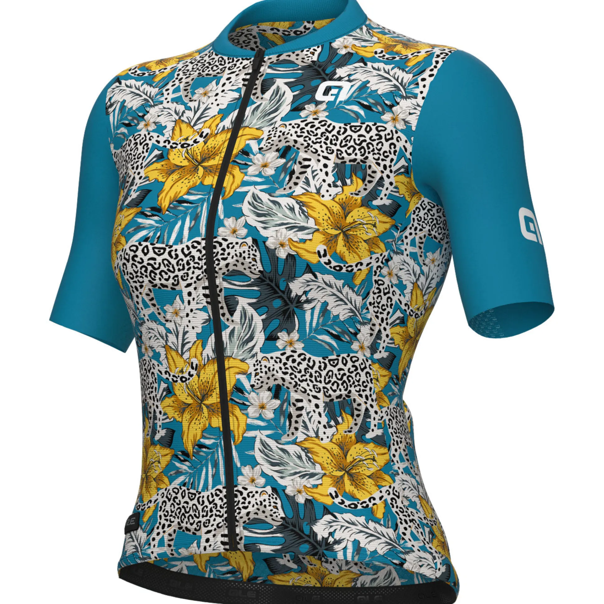 Maglia donna Ale PR-E Hibiscus - Verde