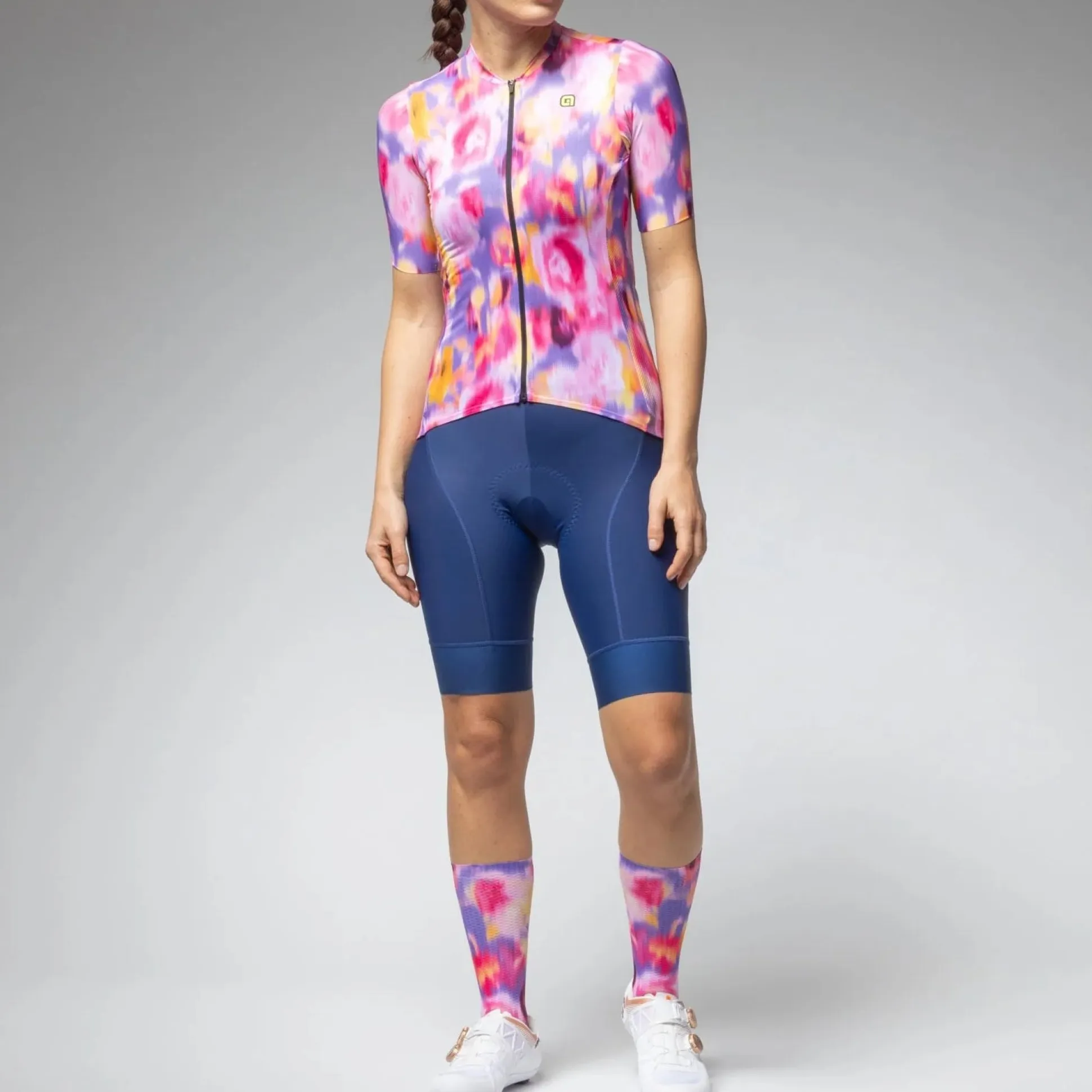 Maglia donna Ale PR-E Jardin 2.0 - Rosa