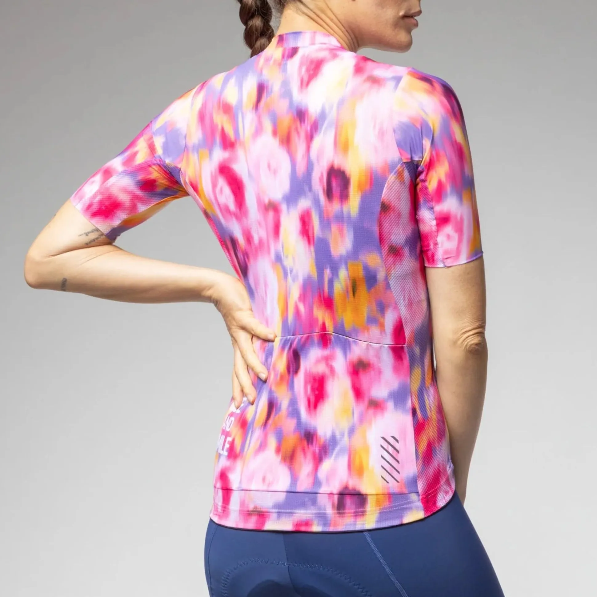 Maglia donna Ale PR-E Jardin 2.0 - Rosa