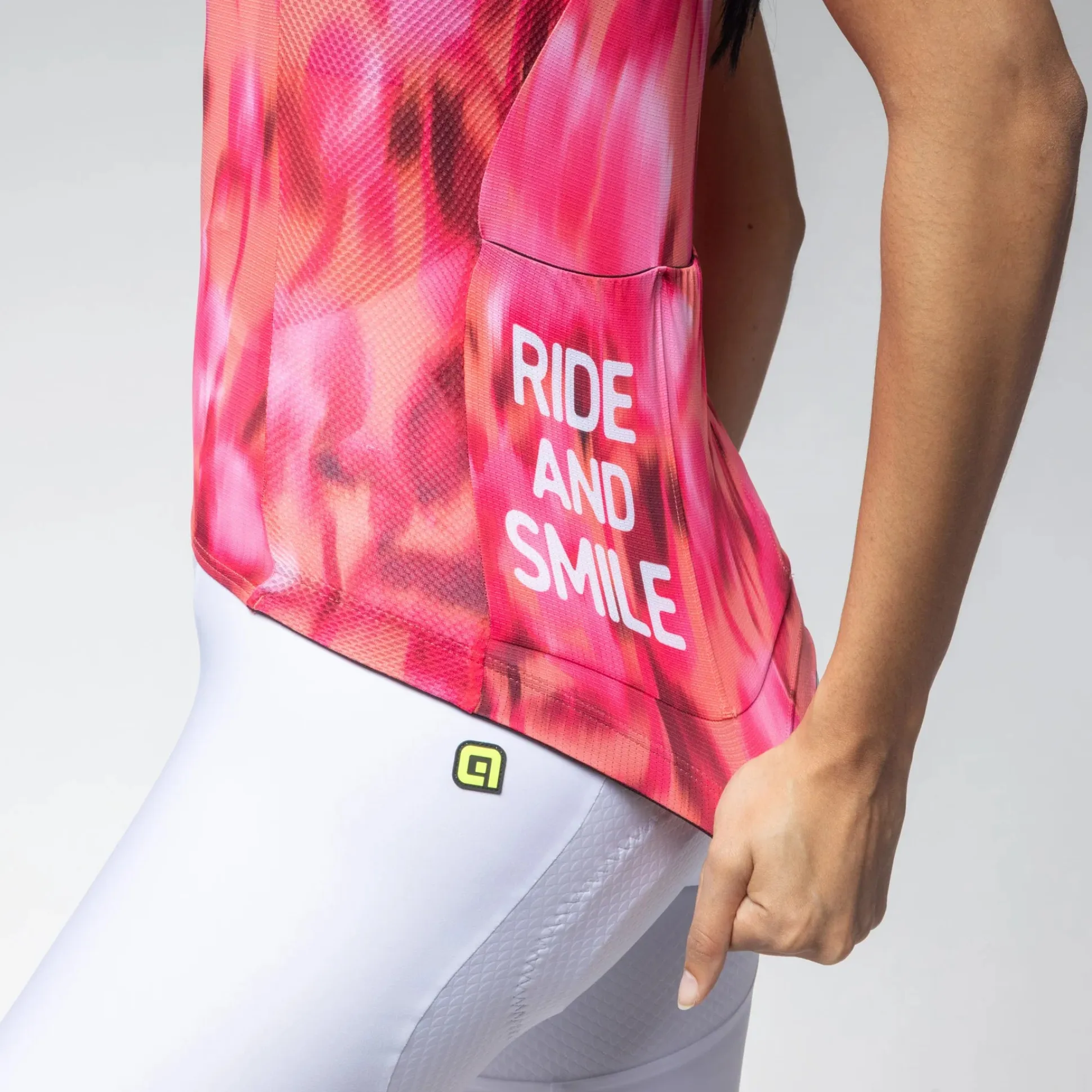 Maglia donna Ale PR-E Jardin 2.0 - Rosso