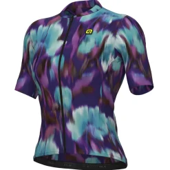 Maglia donna Ale PR-E Jardin 2.0 - Viola