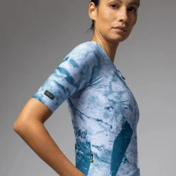 Maglia donna Ale PR-E Marble - Blu