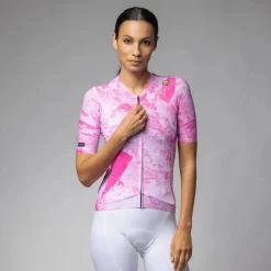 Maglia donna Ale PR-E Marble - Fucsia