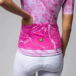 Maglia donna Ale PR-E Marble - Fucsia