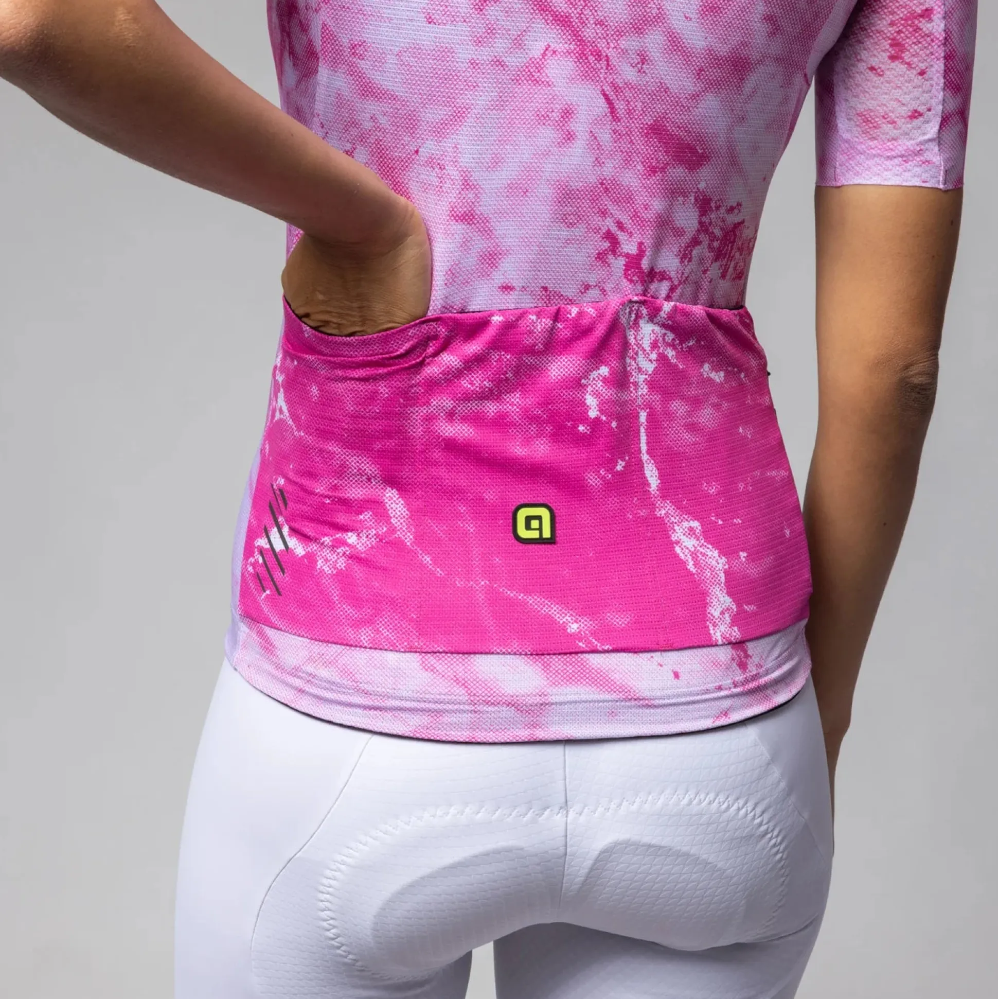 Maglia donna Ale PR-E Marble - Fucsia