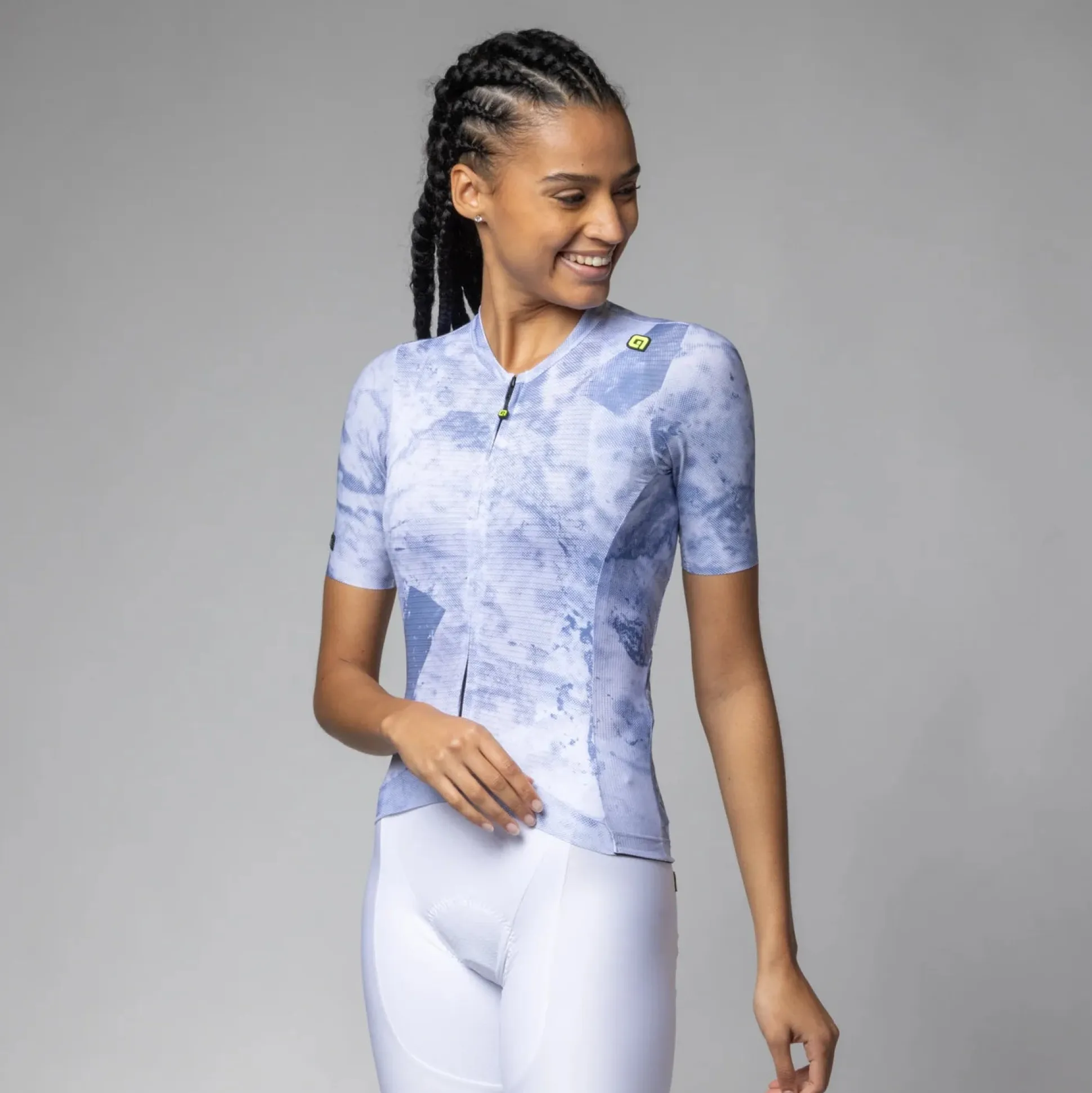 Maglia donna Ale PR-E Marble - Lilla